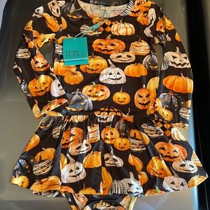 Posh Peanut Hitch twirl skirt bodysuit